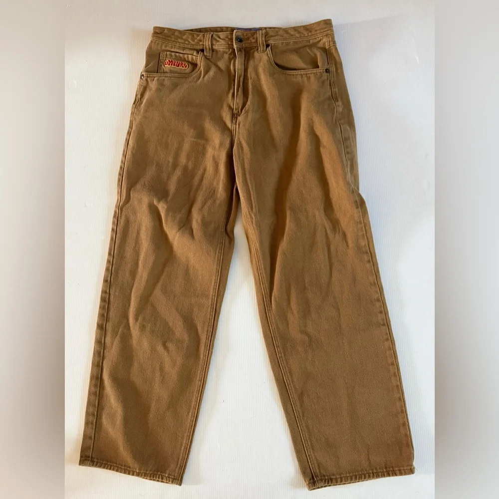 Vintage Empyre Jeans Mens 32x30 Brown Cotton Relaxed Baggy Fit Denim